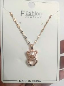 Cute Teddy Bear Pendant ✨
