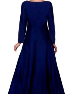 Elegant Navy Blue Gown
