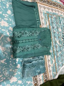 🔥 Sky Blue Plazo Suit 🔥