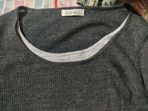 🩶grey knit top🩶