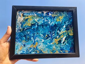 Acrylic Handmade Wall Art Each 450₹