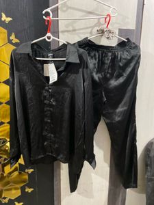Satin Pajama Set