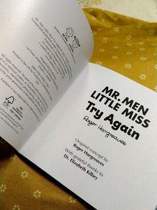Mr Men Little Miss : TRY AGAIN: Book Resilience
