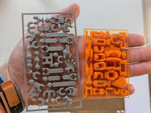 dummy figure 13 V1 duel color only DIY kit