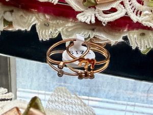 18k GOLD PLATED LETTER “M” RINGS 💍