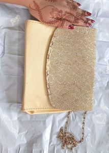 Sparkly Gold Clutch