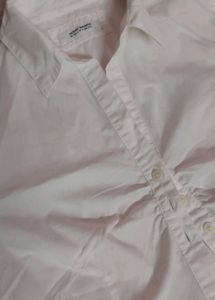 Y2k White Short Sleeve Top