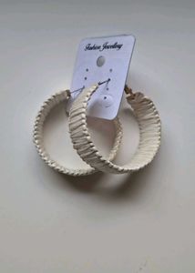 Woven Hoop Earrings
