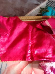 Jute Saree With Blouse