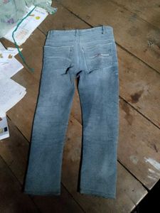 Stylish Grey Denim Jeans