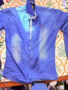 Blue Denim Shirt