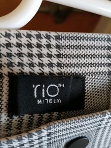 Black And Whites Checkered Formal Pant