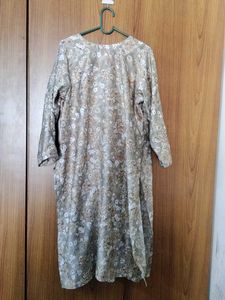 Floral Print Kurta And Salwar