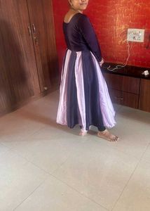 Elegant Purple &amp; Lavender Anarkali