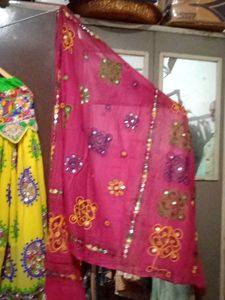 Garba Choli Yellow