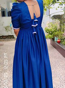 Elegant Navy Blue Dress