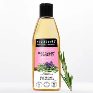 Soulflower Rosemary Lavender Hair Oil