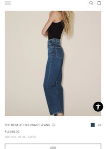 Zara Mom Fit Jeans