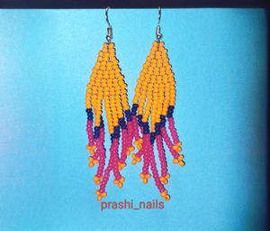 Handmade Jhumkas/ Earrings (002)