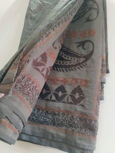 Grey saree