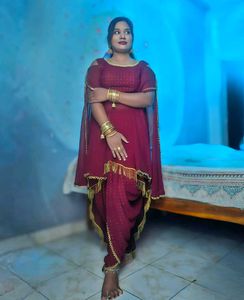 Maroon Gown & suit