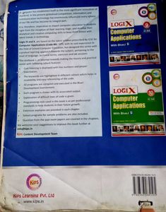 Logix Computer Applications Class 9 Textbook