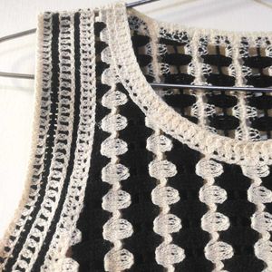 Crochet Asymmetrical Tank Top