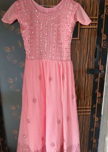 ELEGANT PINK GOWN