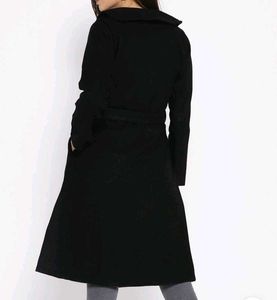 New Pure Wool Solid Coat