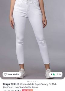 Tokyo talkies White Skinny Jeans