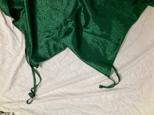 Backless cowl-neck top