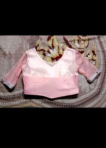 Ready To Wear Saree With Designer Stitch Blouse