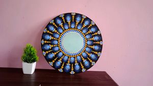 Mirror Mandala Art Painting