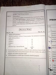 BCA Part II , Programming In ‘C++’