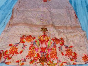 Coral Floral Printed Kurti set