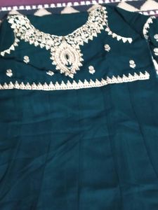 Semi Stitched Ethnic Gown