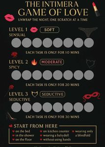 Romantic 18+ Couple Game Book