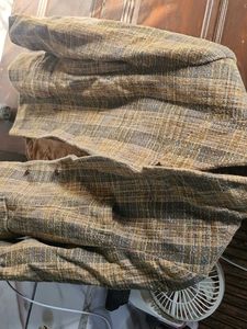 Plaid Jacket Coat