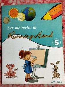 Running Hand Writing Book - Grade 5