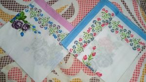 PRINTED HANKERCHIEFS (PACK OF 3) In Just 50coins.