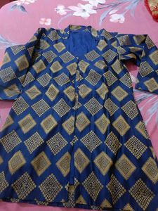 Geometric Diamond Print Jacket