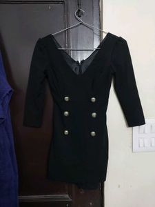 Classic Style Mini Dress