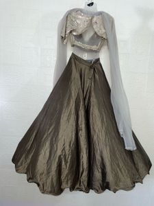 SATIN LEHENGA CHOLI