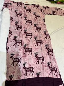Deer Print Kurta