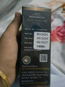 Raayancha Hair Care Oil