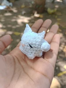 Mini CAT Crochet Keychain