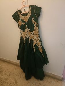 Bottle Green Gown