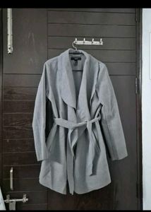 Gray Forever 21 Coat