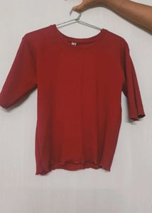 Red Basic Tee