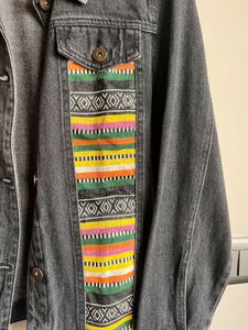 Printed Denim Jacket